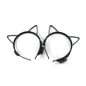 Silhouette Cat Ears LED Headband