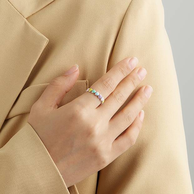 Pastel Sweethearts Ring