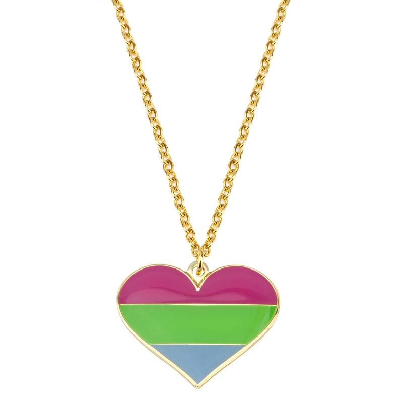 Pride Love Heart Necklace