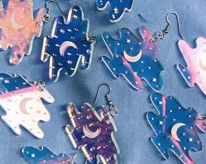 Ethereal Night Sky Earrings