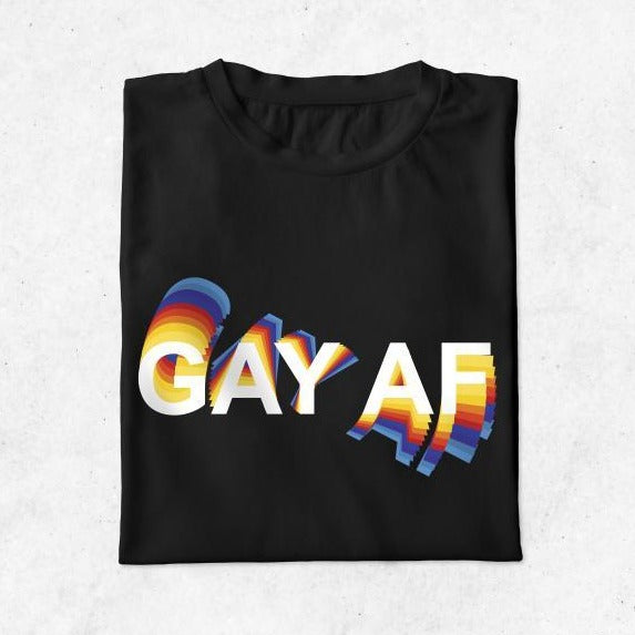 Gay AF Printed Unisex Heavy Cotton Tee