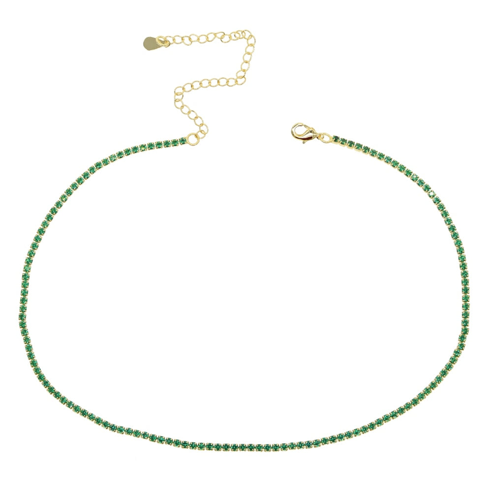 Minimalist Multicolor Choker