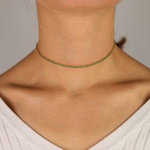 Minimalist Multicolor Choker
