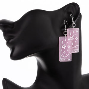 The Star Divine Tarot Earrings