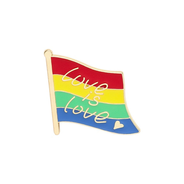 Love is Love Pride Enamel Pins