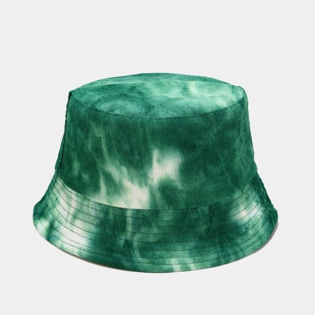 Tie-Dye Corduroy Bucket Hat