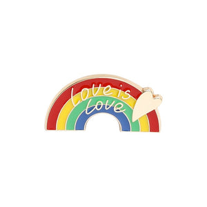 Love is Love Pride Enamel Pins