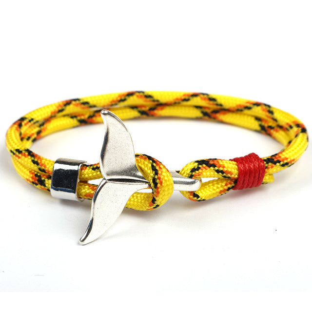 Caudal Fin Rope Bracelet