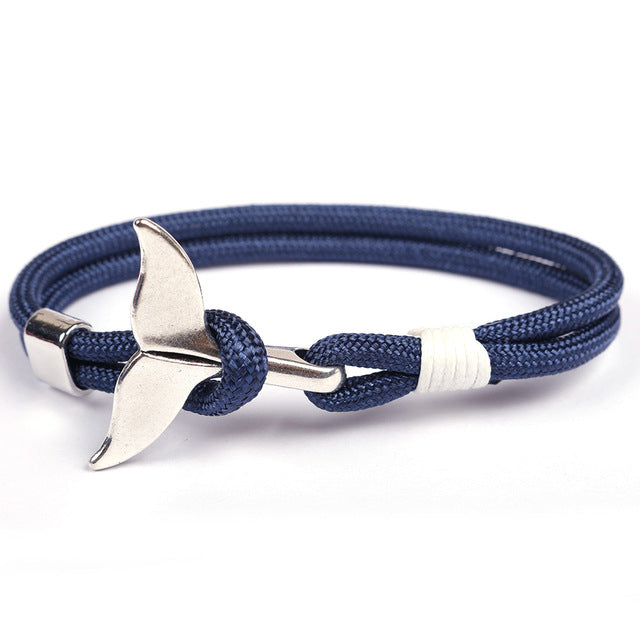 Caudal Fin Rope Bracelet