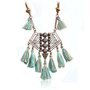 Bohemian Tassels Necklace