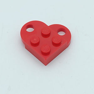 Heart-Shaped Bricks Couple Necklace