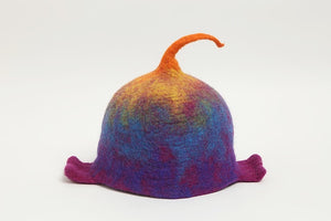 Rainbow Elf Wool Hat