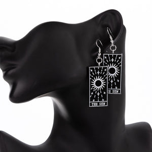 The Sun Divine Tarot Earrings